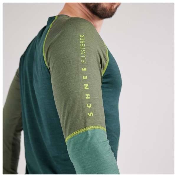 Ein schöner Fleck Erde - L/S Schneeflüsterer - Longsleeve