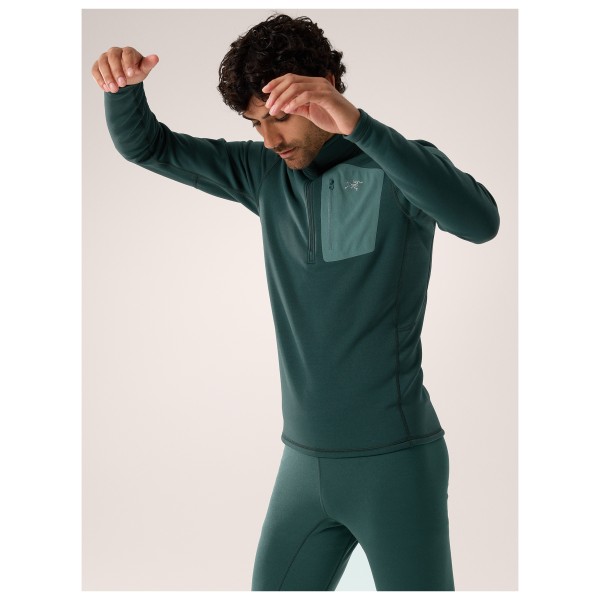 Arc'teryx - Rho Heavyweight Zip Neck - Ropa interior fibra sintética