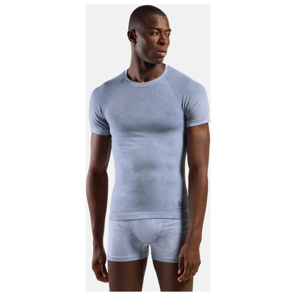 Odlo - Performance Light Rain Dye BL Top Crew Neck S/S - Camiseta de manga corta