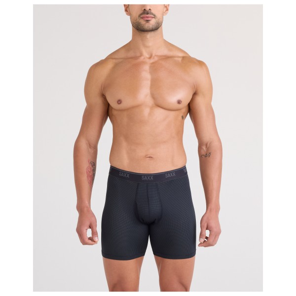 Saxx - Quest Quick-Dry Mesh Boxer Brief Fly 3-Pack - Intimo sintetico