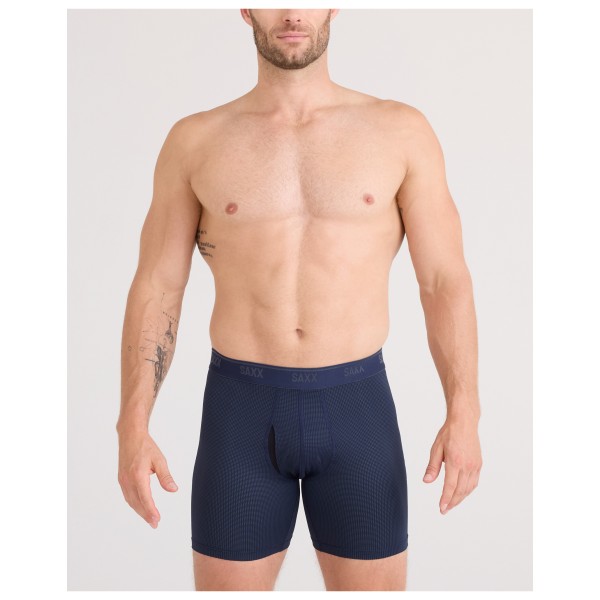 Saxx - Quest Quick-Dry Mesh Boxer Brief Fly 3-Pack - Intimo sintetico