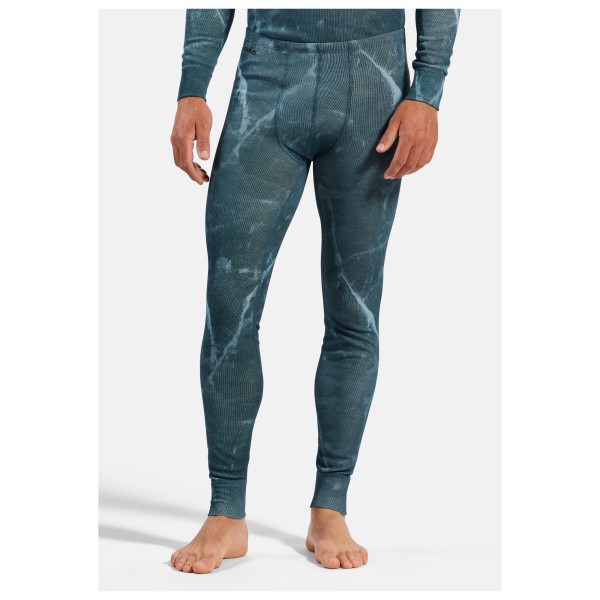 Odlo - Active Warm X Frozen Lake Bl Bottom Long - Synthetisch ondergoed