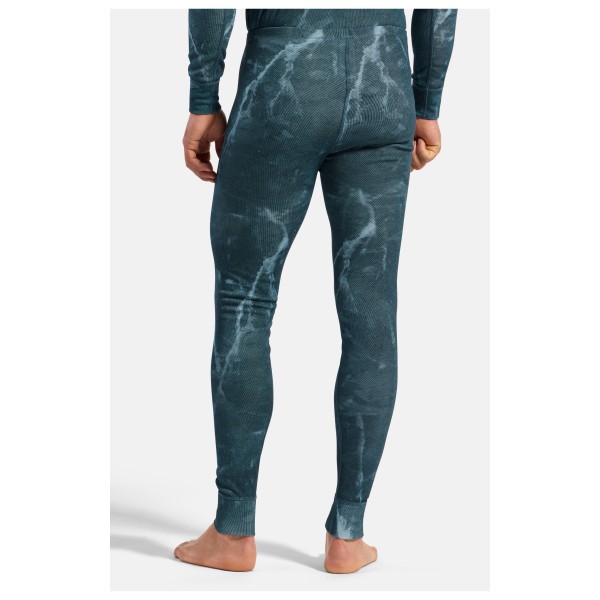 Odlo - Active Warm X Frozen Lake Bl Bottom Long - Synthetisch ondergoed
