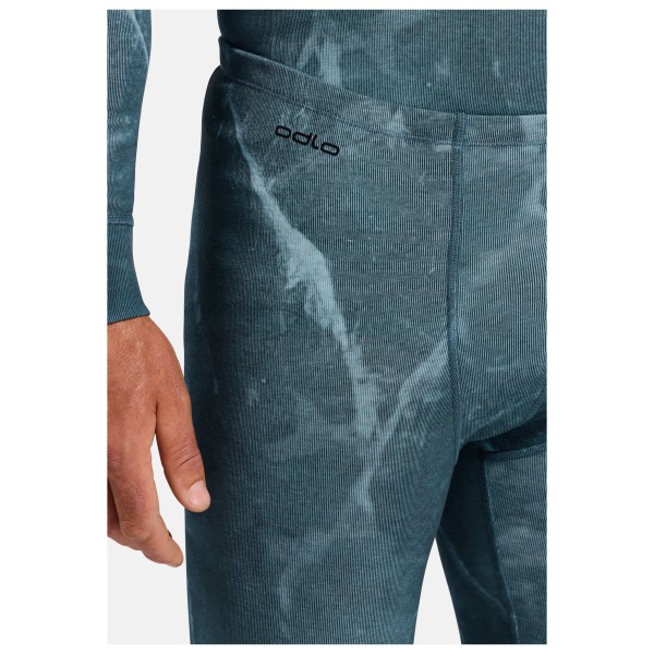 Odlo - Active Warm X Frozen Lake Bl Bottom Long - Synthetisch ondergoed