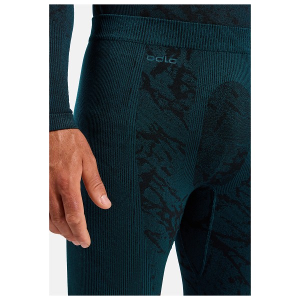 Odlo - Performance Warm Blackcomb Bl Bottom Long - Tekokuitualusvaatteet