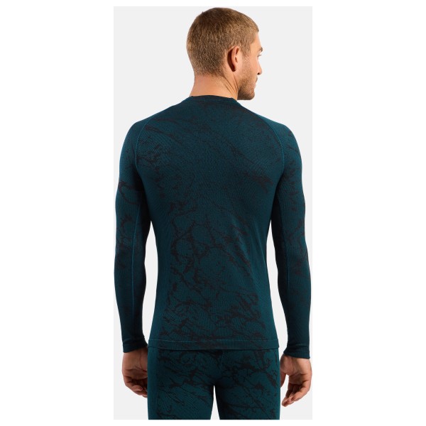 Odlo - Performance Warm Blackcomb Bl Top Crew Neck L/S - Synthetic base layer