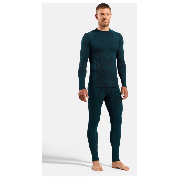 Odlo - Performance Warm Blackcomb Bl Top Crew Neck L/S - Synthetic base layer