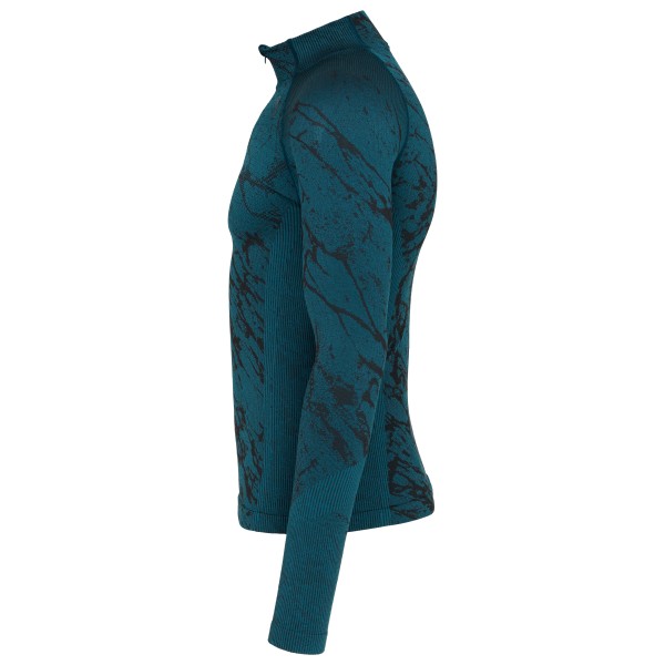 Odlo - Performance Warm Blackcomb Bl Top L/S Half Zip - Synthetisch ondergoed