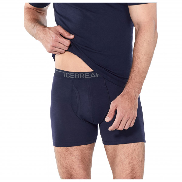Icebreaker - Anatomica Boxers w Fly - Merinowollen ondergoed