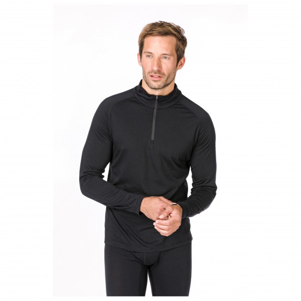 super.natural - Base 1/4 Zip 175 - Merino-ondergoed