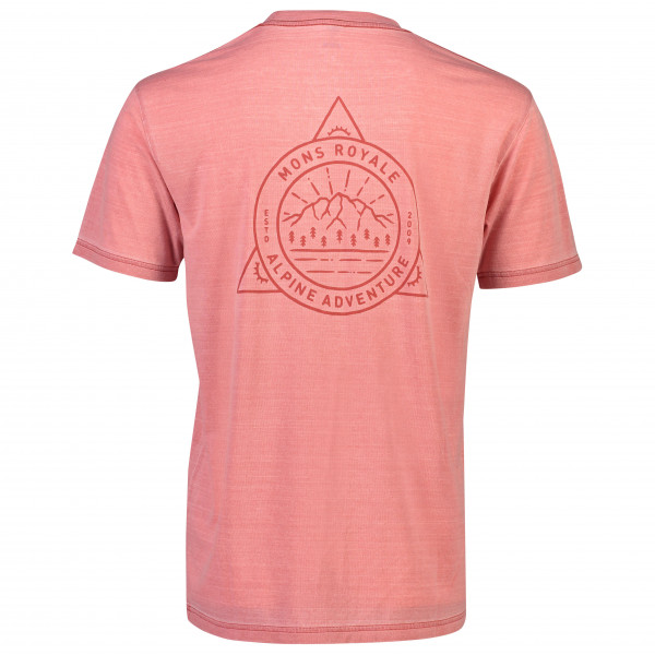 Mons Royale - Icon T-Shirt Garment Dyed - Merinowollen ondergoed
