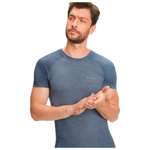 Falke - Wool Tech-Light Singlet S/S - Ropa interior merino