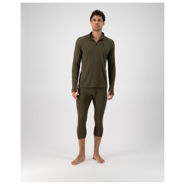 Mons Royale - Cascade Merino Flex 200 1/4 Zip - Merinowollen ondergoed