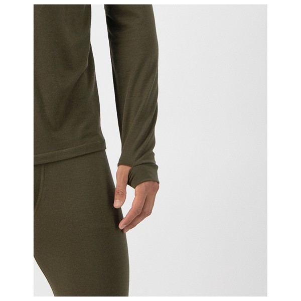 Mons Royale - Cascade Merino Flex 200 1/4 Zip - Merinowollen ondergoed