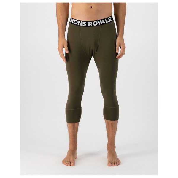 Mons Royale - Cascade Merino Flex 200 3/4 Legging - Merinowollen ondergoed