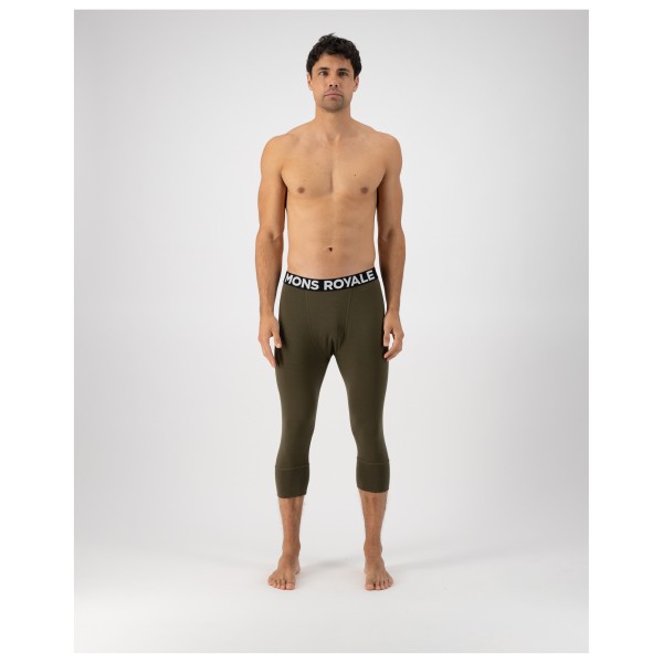 Mons Royale - Cascade Merino Flex 200 3/4 Legging - Merinowollen ondergoed