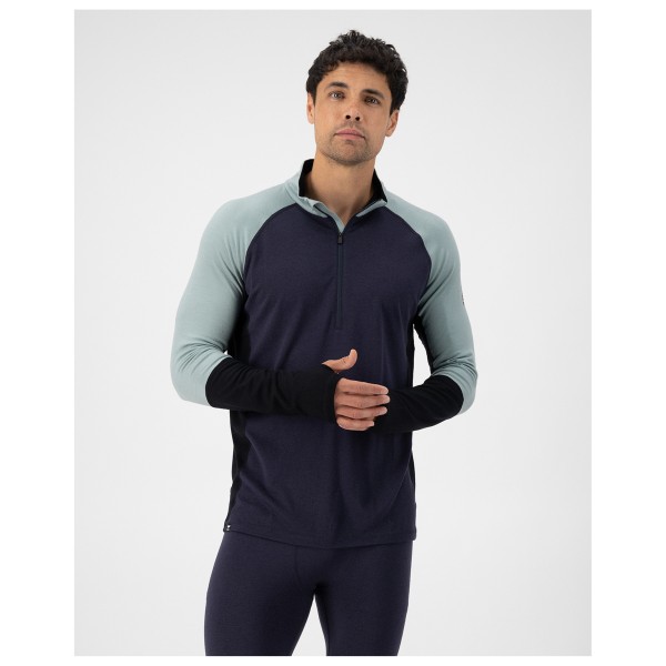 Mons Royale - Olympus Half Zip - Merinowollen ondergoed