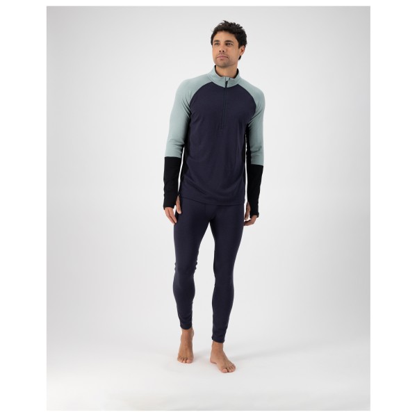 Mons Royale - Olympus Half Zip - Merinowollen ondergoed