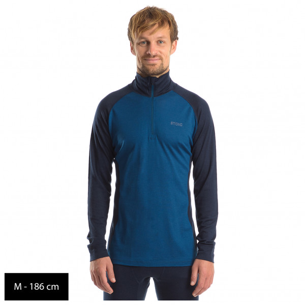 Stoic - Merino180 BjoernenSt. Half Zip - Ropa interior merino