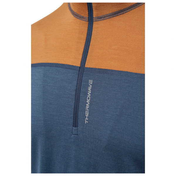 Thermowave - Aero Long Sleeve Shirt 1/2 Zip - Merinowollen ondergoed