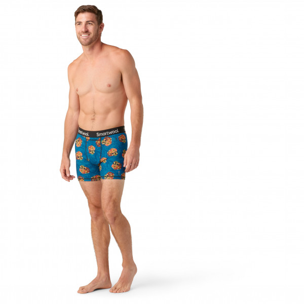 Smartwool - Merino Print Boxer Brief Boxed - Merinowollen ondergoed