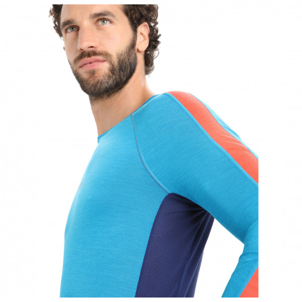 Icebreaker - 125 Zoneknit L/S Crewe - Merino base layer