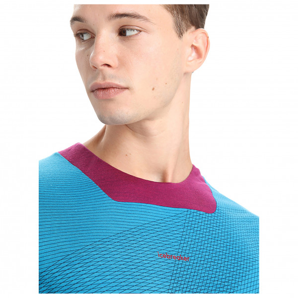 Icebreaker - Zoneknit S/S Tee Geodetic - Sous-vêtement mérinos