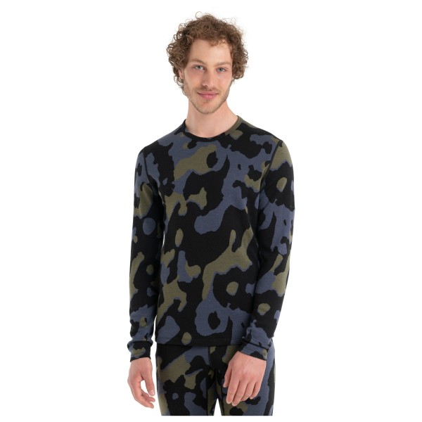 Icebreaker - 260 Vertex L/S Crewe Natural Shades - Merinowollen ondergoed