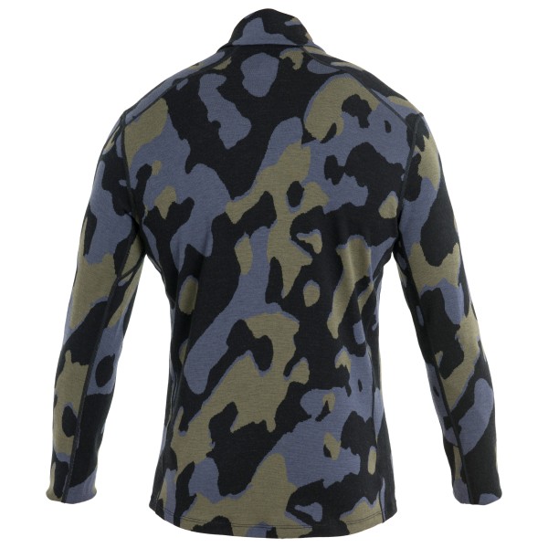Icebreaker - 260 Vertex L/S Half Zip Natural Cam - Merinowollen ondergoed