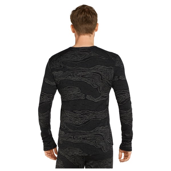 Icebreaker - Merino 260 Vertex L/S Crewe Snow Guide - Merinowollen ondergoed