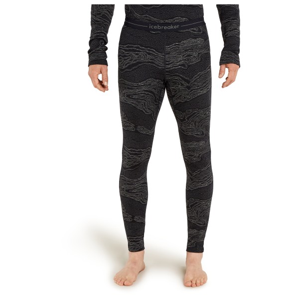 Icebreaker - Merino 260 Vertex Leggings Snow Guide - Merinounterwäsche