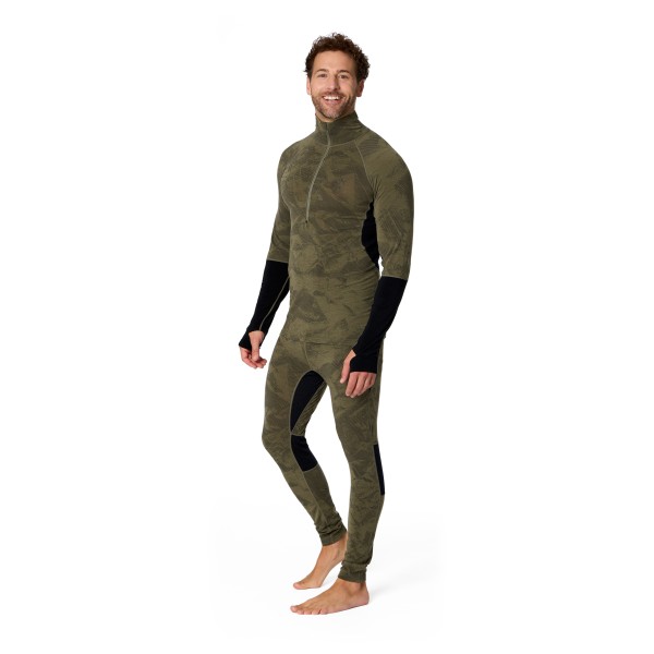 Stoic - MerinoMesh150 SadjemSt. L/S Half Zip - Ropa interior merino