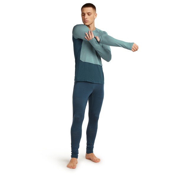 Icebreaker - Merino 125 Zoneknit L/S Crewe - Ropa interior merino