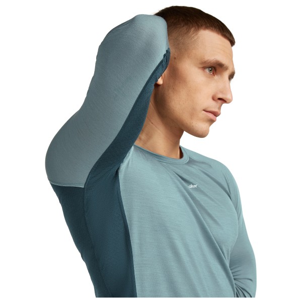 Icebreaker - Merino 125 Zoneknit L/S Crewe - Ropa interior merino