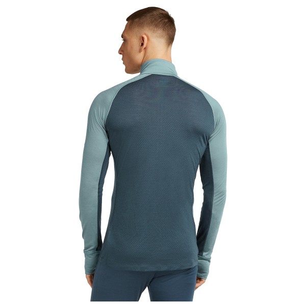 Icebreaker - Merino 125 Zoneknit L/S Half Zip - Merinowollen ondergoed