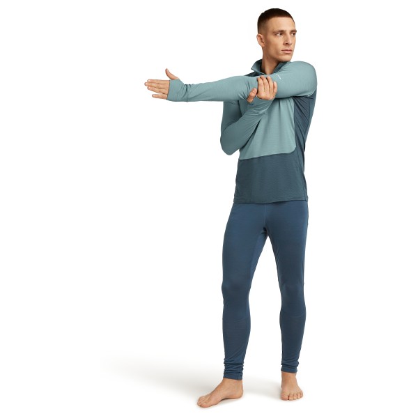 Icebreaker - Merino 125 Zoneknit L/S Half Zip - Merinowollen ondergoed