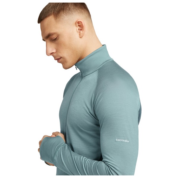 Icebreaker - Merino 125 Zoneknit L/S Half Zip - Merinowollen ondergoed