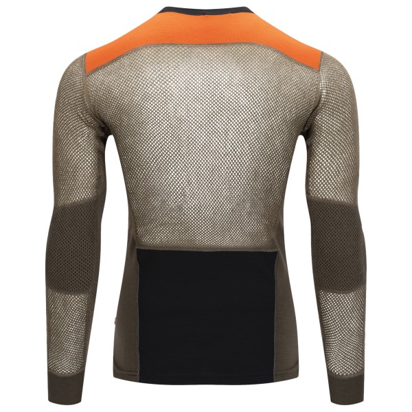 Aclima - WoolNet Hybrid Crewneck - Merinowollen ondergoed