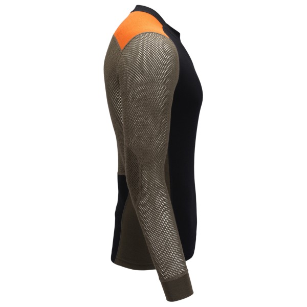 Aclima - WoolNet Hybrid Crewneck - Merinowollen ondergoed