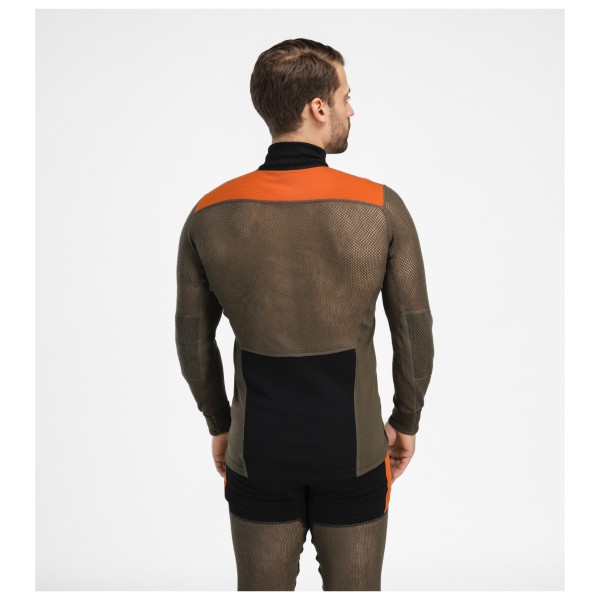 Aclima - WoolNet Hybrid Mockneck - Merinowollen ondergoed