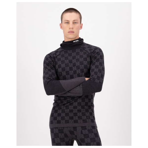 Mons Royale - Ascender Merino Seamless Hooded L/S - Merinowollen ondergoed