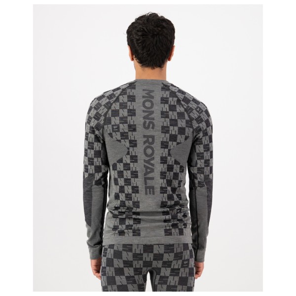 Mons Royale - Ascender Merino Seamless L/S - Merinowollen ondergoed