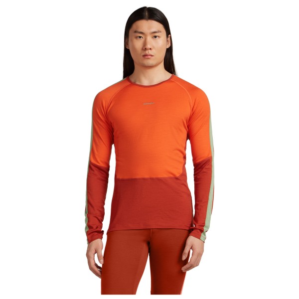 Icebreaker - Merino 200 Oasis+ L/S Crewe - Merinowollen ondergoed