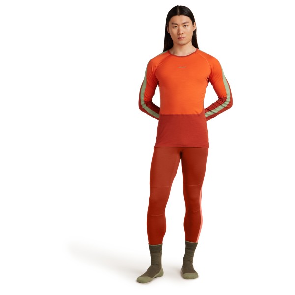 Icebreaker - Merino 200 Oasis+ L/S Crewe - Merinowollen ondergoed