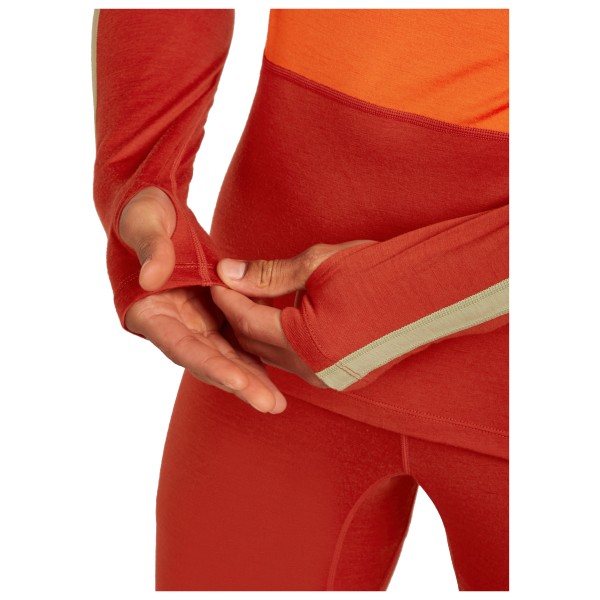 Icebreaker - Merino 200 Oasis+ L/S Half Zip Hoodie - Merinowollen ondergoed