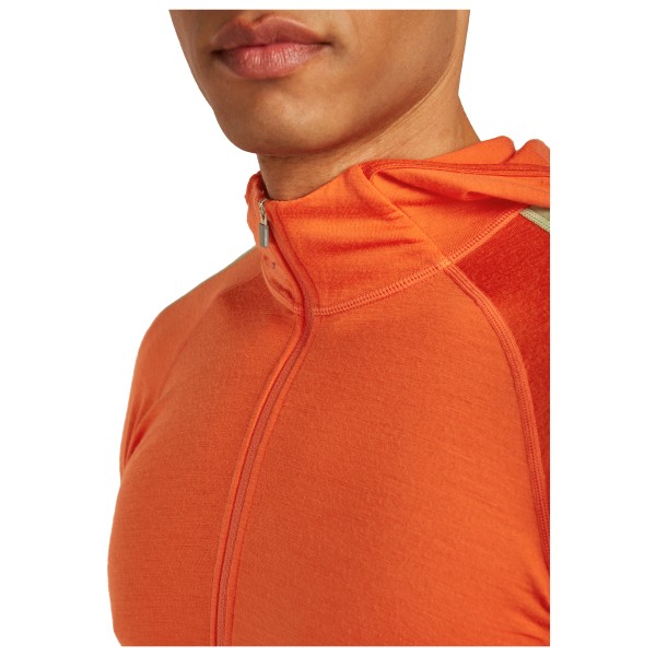 Icebreaker - Merino 200 Oasis+ L/S Half Zip Hoodie - Merinowollen ondergoed