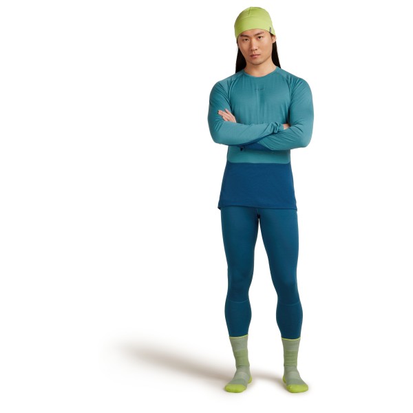 Icebreaker - Merino 200 Zoneknit L/S Crewe - Merinowollen ondergoed