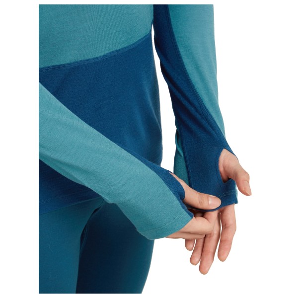 Icebreaker - Merino 200 Zoneknit L/S Crewe - Merinowollen ondergoed