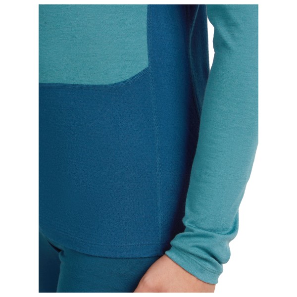 Icebreaker - Merino 200 Zoneknit L/S Crewe - Merinowollen ondergoed