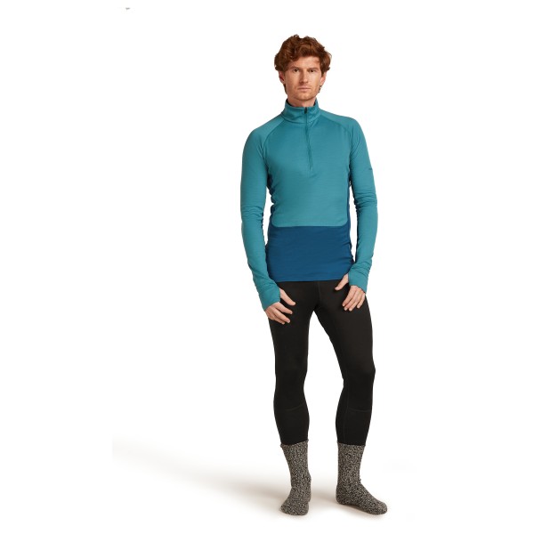 Icebreaker - Merino 200 Zoneknit L/S Half Zip - Merinowollen ondergoed